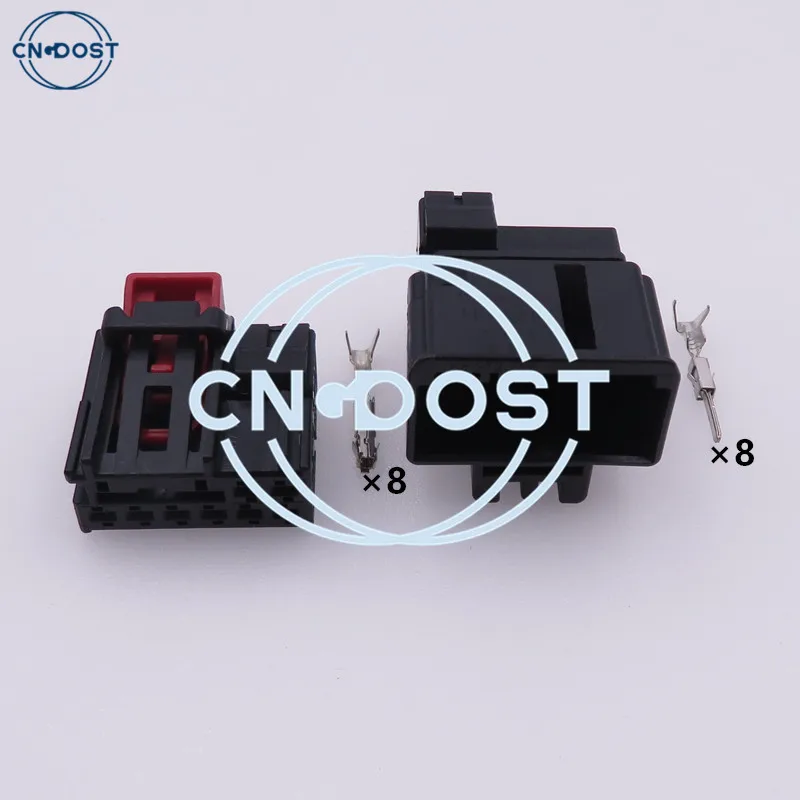 1 Set 8 Pin 1.5 Series 1K8972718 1K8972928 AC Assembly Car Cable Terminal Plug Electrical Socket Auto Unsealed Wire Adapter