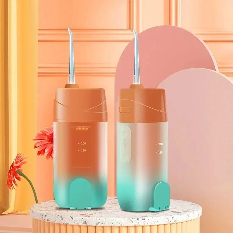 Portable USB Rechargeable Spray Type Water Flosser Oral Irrigator Deep Clean Teeth Whitening Dental Care for Fresh Breath
