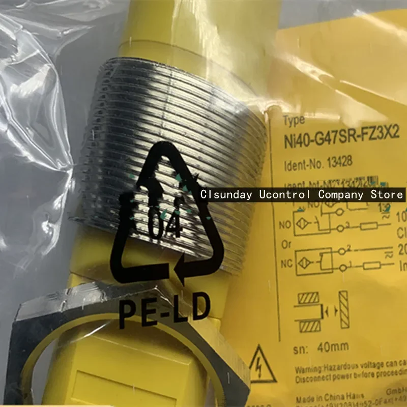 

New Inductive proximity switch sensor NI40-G47SR-FZ3X2 Ni40-G47SR-VN4X2 NI40-G47SR-VP4X2