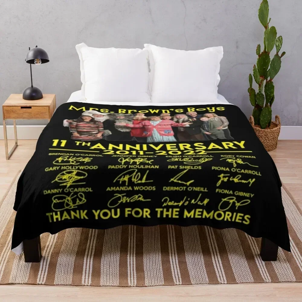 

mrs brown boys Throw Blanket Modern Design Soft Blanket for Home Decor