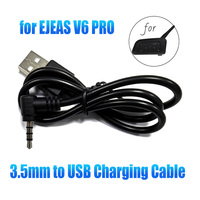 EJEAS V6 PRO 3.5mm Jack to USB Charging Cable for Vnetphone V6/V4PRO Motorcycle Helmet Intercom Headset Accessories