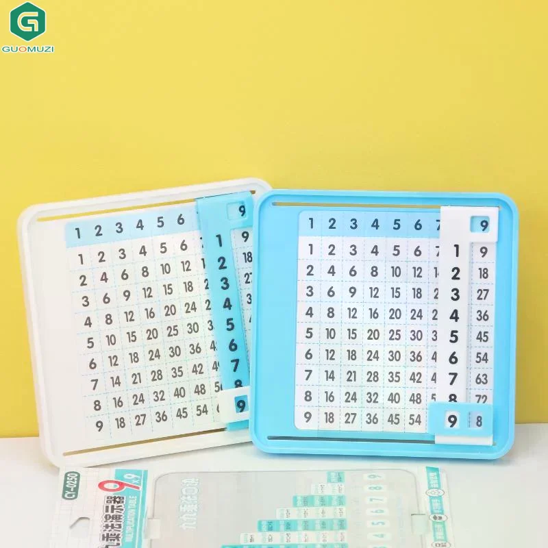 Multiplication Quick Search Card Math Enlightenment Multiplication Table Portable Cartoon Fun Quick Search Multiplication