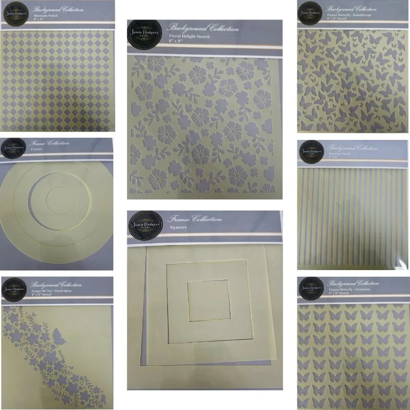 แม่แบบตัดโลหะลายดอกไม้ สำหรับตกแต่งสมุดภาพ ไดอารี่ แม่แบบลายนูน ทำการ์ดอวยพร DIY งานฝีมือ ปี 2025 ใหม่