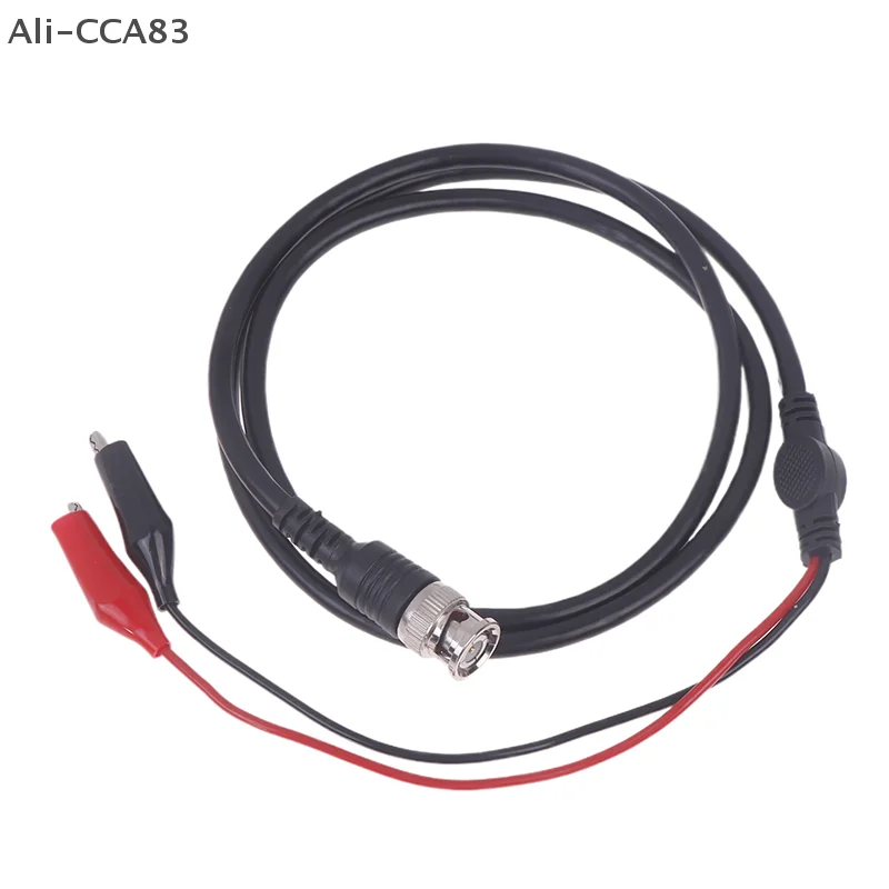 

Oscilloscope Test Probe Lead Cable BNC Male Plug Q9 To Dual Clip 1m Oscilloscope Test Cable Oscilloscope Probe Test Cable