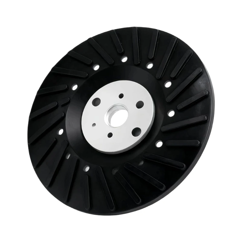 E74E 2Pcs Strong Backing Pads Fitting Grinding Machines Firm Connection Strong Grinding Pad For Different Abrasive Discs