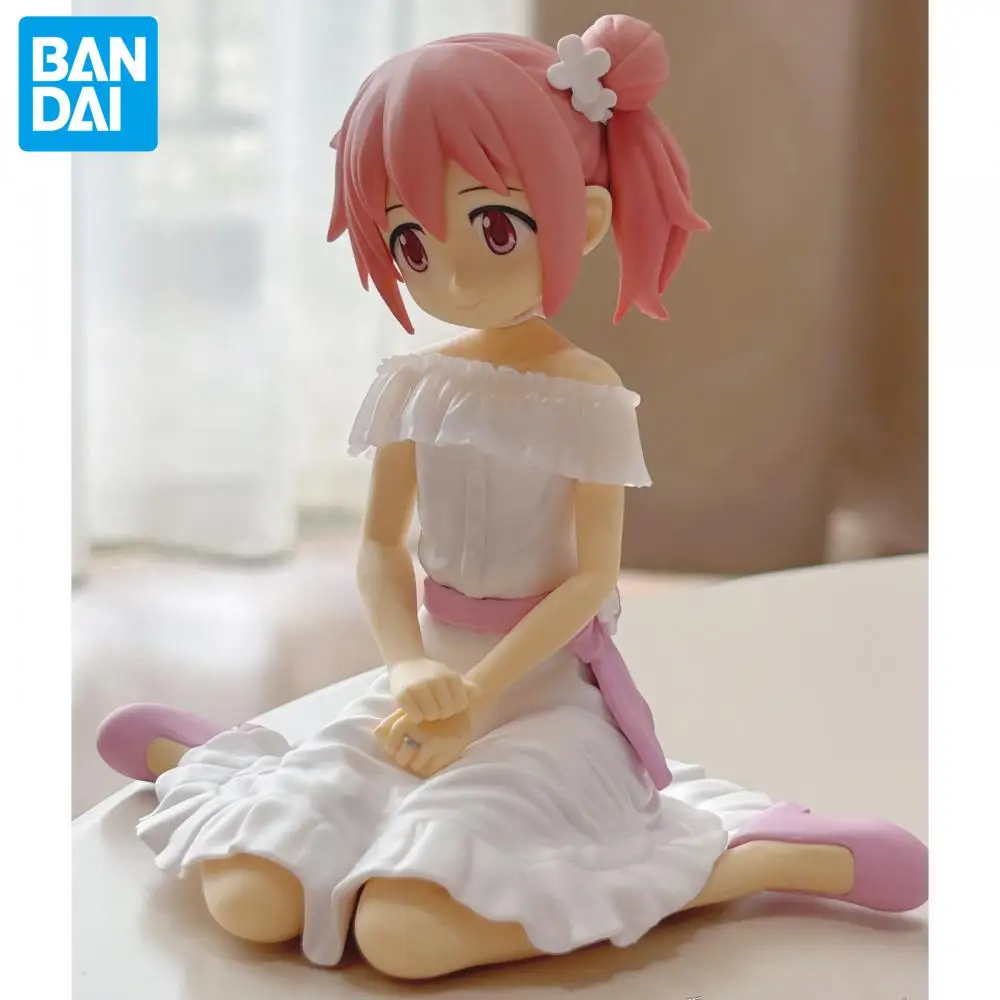 لعبة دمى تزيين أصلية أصلية من Banpresto Puella Magi Madoka Kaname Madoka أنيمي أصلية قابلة للجمع