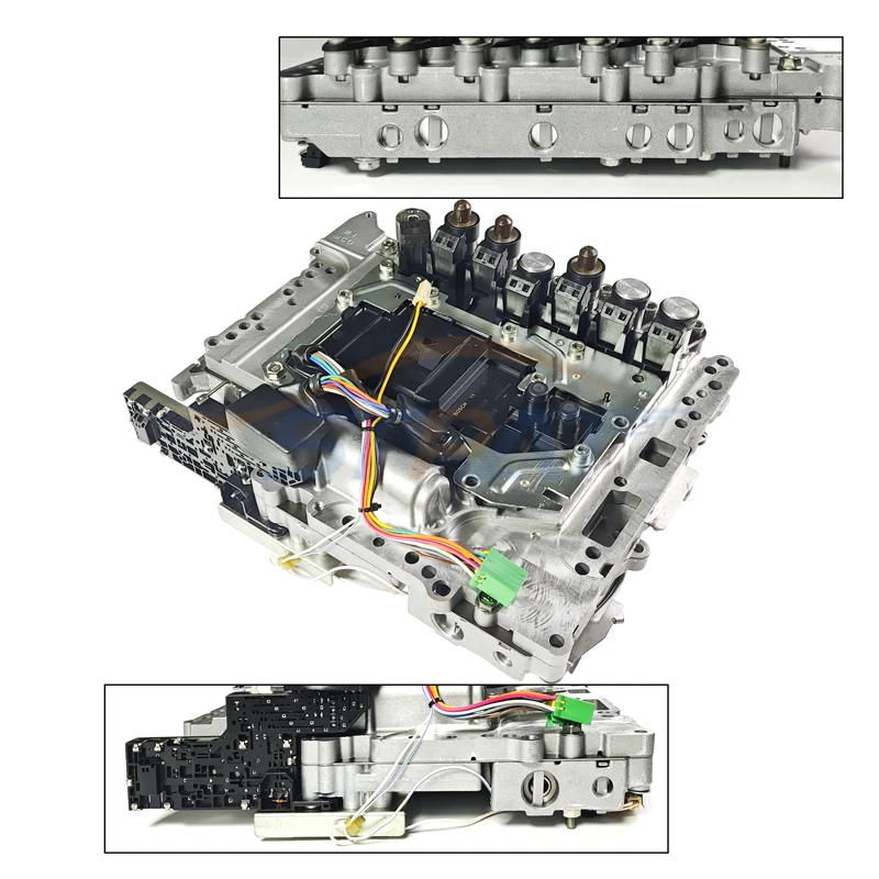 STPAT 0EM RE5R05A Valve Body w/solenoids With TCM 0260550002 for 2006-2009 Nissan Frontier Titan 4.0L Mazda 4wd Infiniti