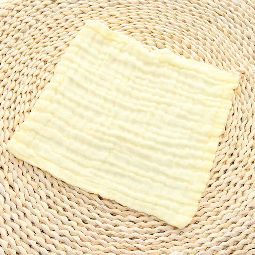 

6Pcs Baby Saliva Towels Cotton Gauze Kerchiefs Multi-Function Drool Bibs Face Towels for Infant Care Baby Bibs