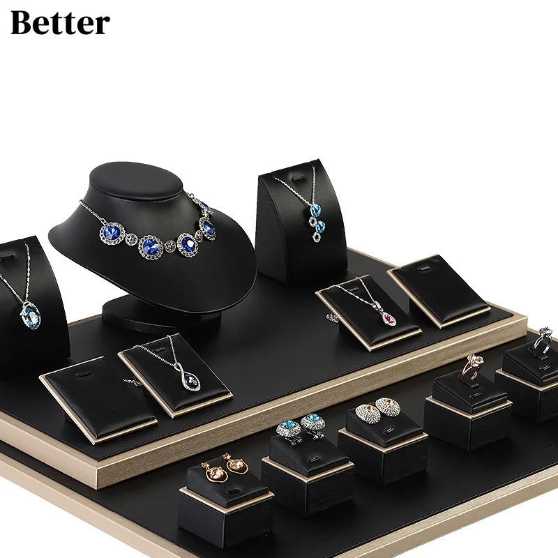 

Jewelry Display Stand Counter Window Jadeite Ring Pendant Necklace Showcase Ornamentation Accessories Storage Organizer