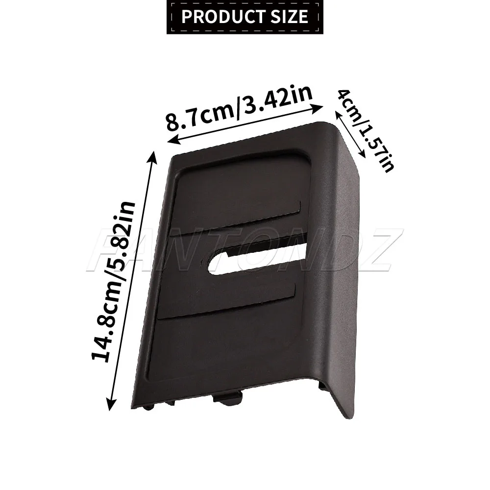 51479142417 Für BMW 3er E91 Touring Heckklappen-Verriegelungsabdeckung Deckelverkleidung Schwarz Autozubehör 9142417 – Detail 2