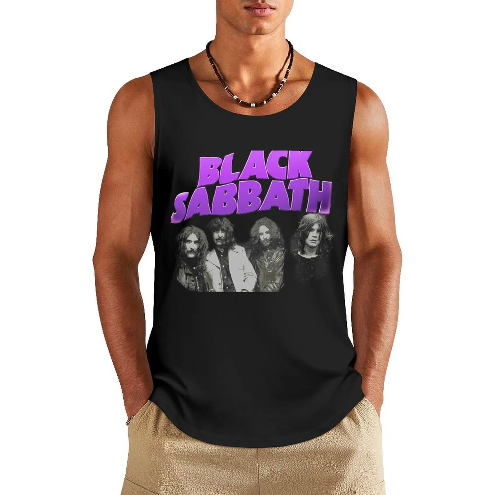 

Paranoaque T-shirt classique Tank Top Men's t shirt Men's sleeveless gym Men's t-shirts clothes for men