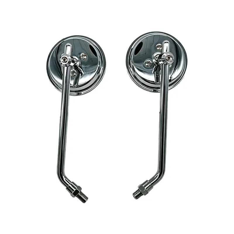 Universeller 10-mm-Rückspiegel für GSX-S750, GSX-S1000, V-Strom 650 – Motorradspiegel, runder, verchromter, verstellbarer Rückspiegel. – Detail 7