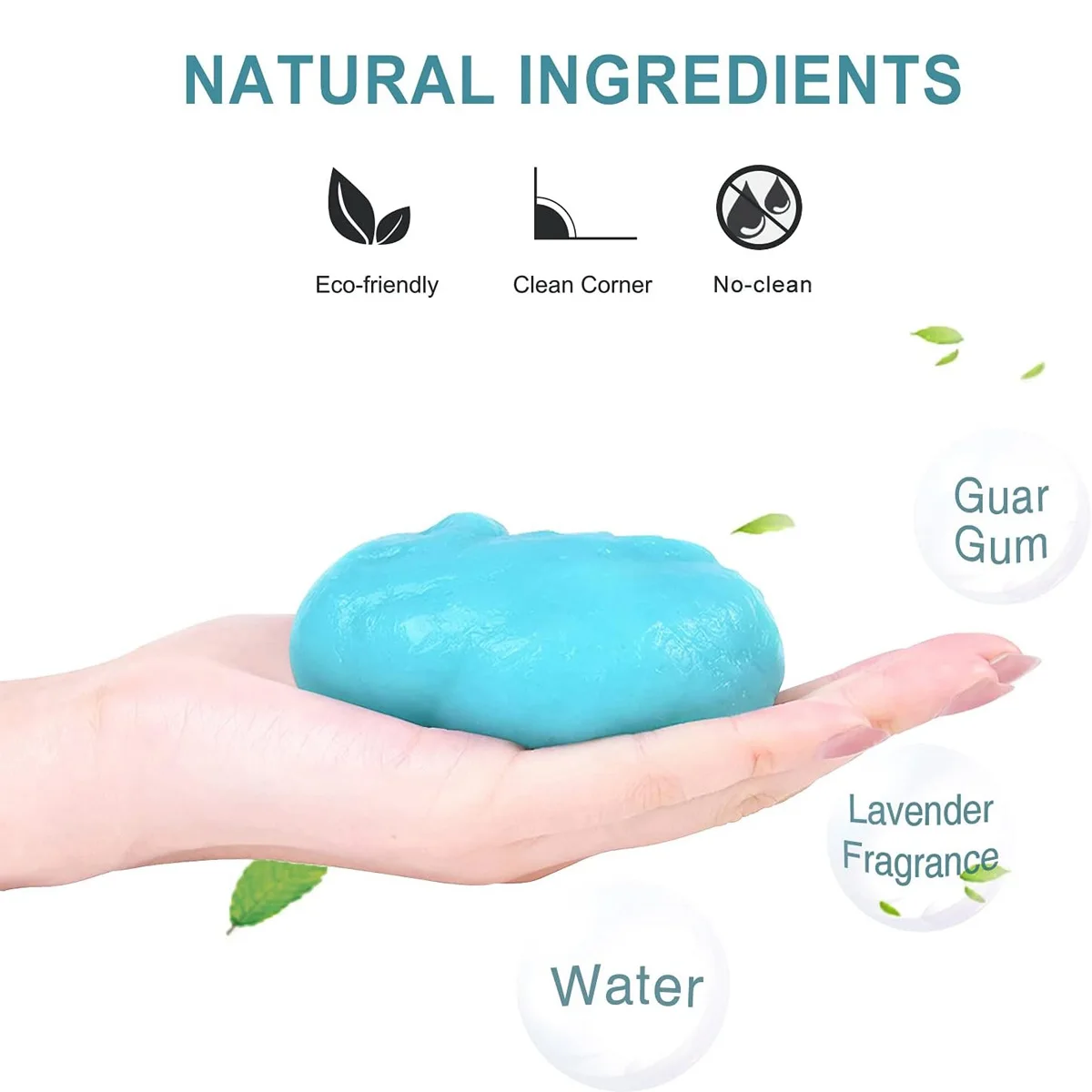 YONGRUN 1/2/5PCS Car Interior Cleaning Mud Car Cleaning Gel Magic Dust Removal Interior Cleaning Keyboard Desktop Cleaning