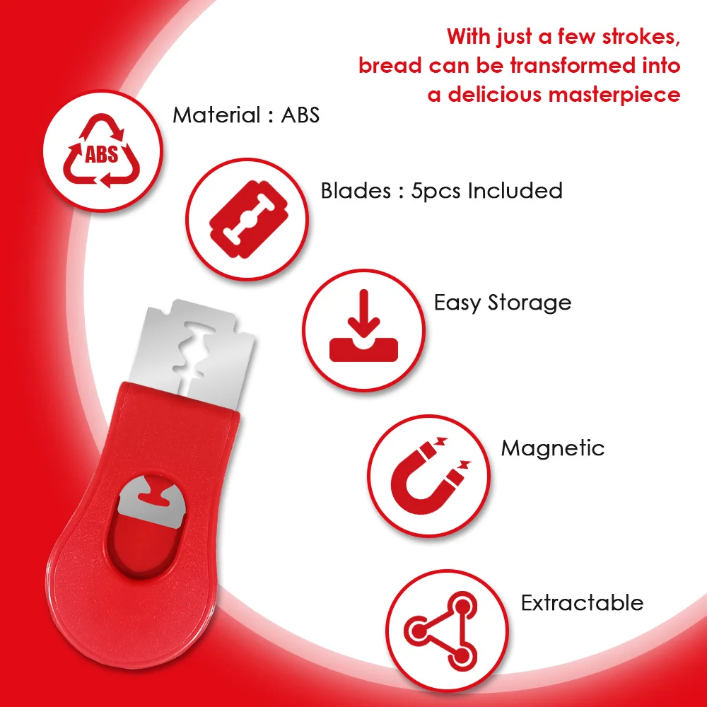 Bread Dough Scoring Tool Bread Lame Dough Score Cutting Tools Baking Accessory Professional Sourdough Bread Scoring Tool