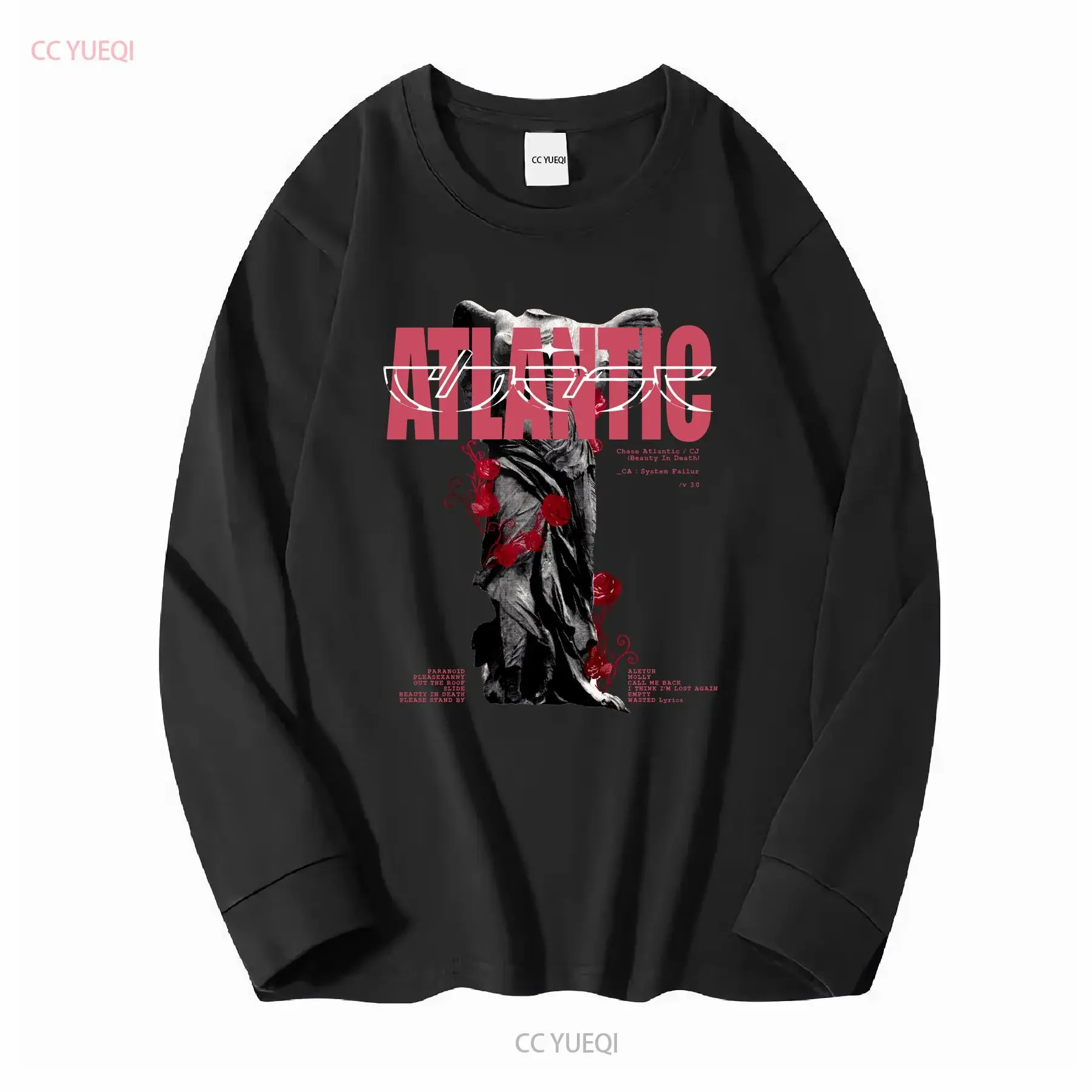 Chase Atlantic Beauty in Death T Shirt Tour R B Music long or short sleeves vintage Washed Unisex Slightly fashion streetwear