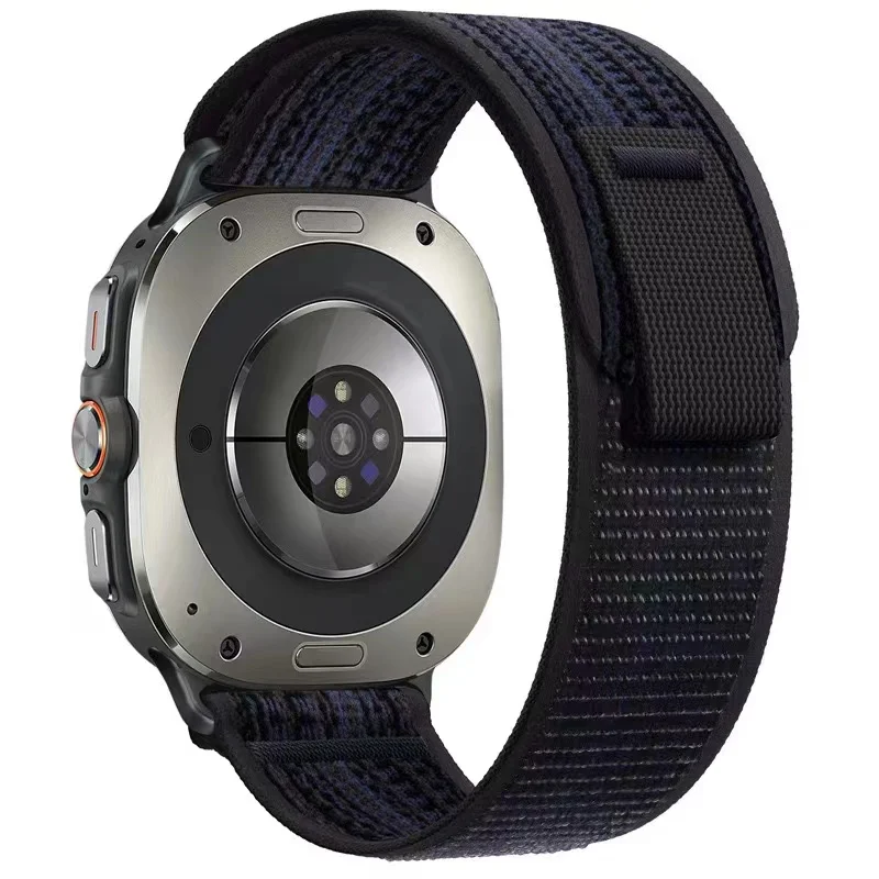Wilddiameter pulseira de nylon com fivela, pulseira de relógio para Samsung Galaxy Watch 7 Ultra 47mm Watch8 Ultra2 47mm
