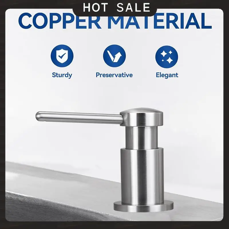 

24-часовая доставка, дозатор мыла для посуды, встроенная кухонная раковина, дозатор мыла, сменный дозатор для раковины, насос