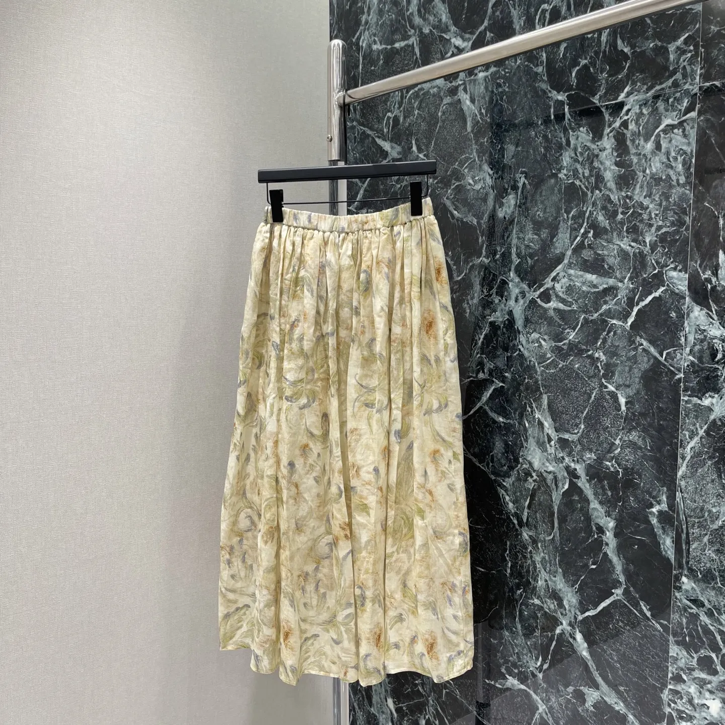 2026 Summer New Style Vintage Printed Skirt