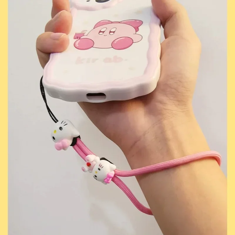 Cute Cartoon Hello Kitty Lanyard Keychain
