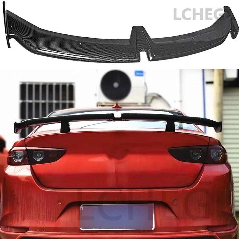 2019, 2020, 2021, 2022, 2023, 2024 Mazda 3 Axela ABS high-quality rear spoiler luggage compartment lid GT style