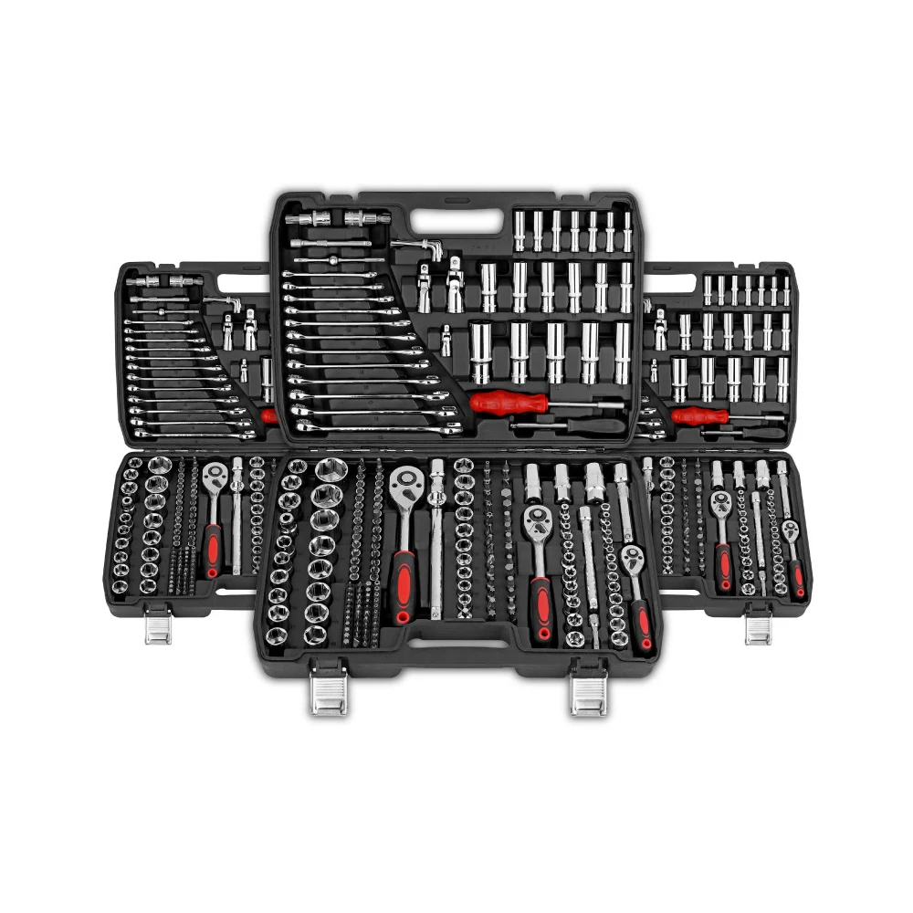 

216PCS Vehicle Tool Set Auto Repair Socket Wrench Multi-functional Vehicle-mounted Machine Repair And Maintenance Toolbox