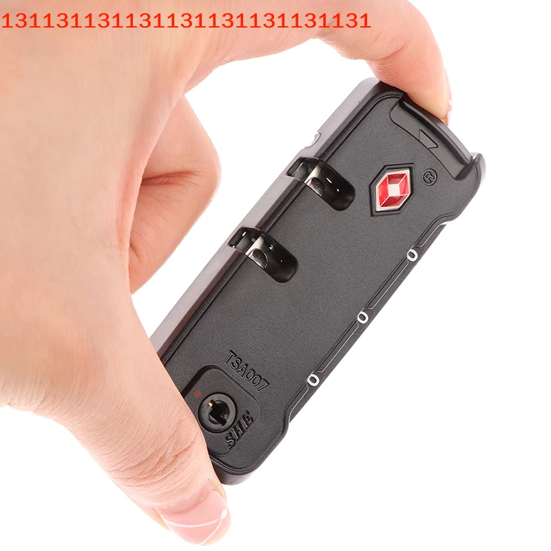 For TSA 3 Digit Password Combination Travel Bag Suitcase Luggage Accessories Security Fixed Lock Cupboard Cabinet Locker Padlock