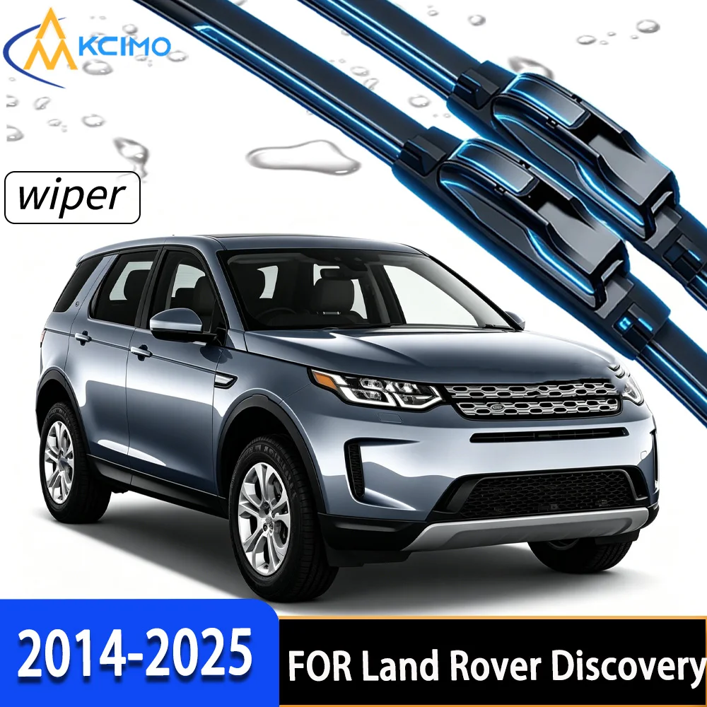 

Premium Front Windscreen Wiper Blades with Durable Rubber, All-Weather Stable Performance for Land Rover Discovery 2014-2025