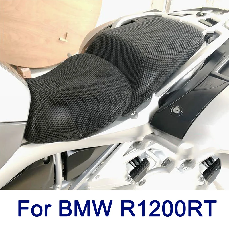 Akcesoria motocyklowe siatkowa poduszka siedziska pokrywa ochronna izolacja pokrywa siedzenia Protector dla BMW R1200RT R1200 R 1200 RT 1200RT