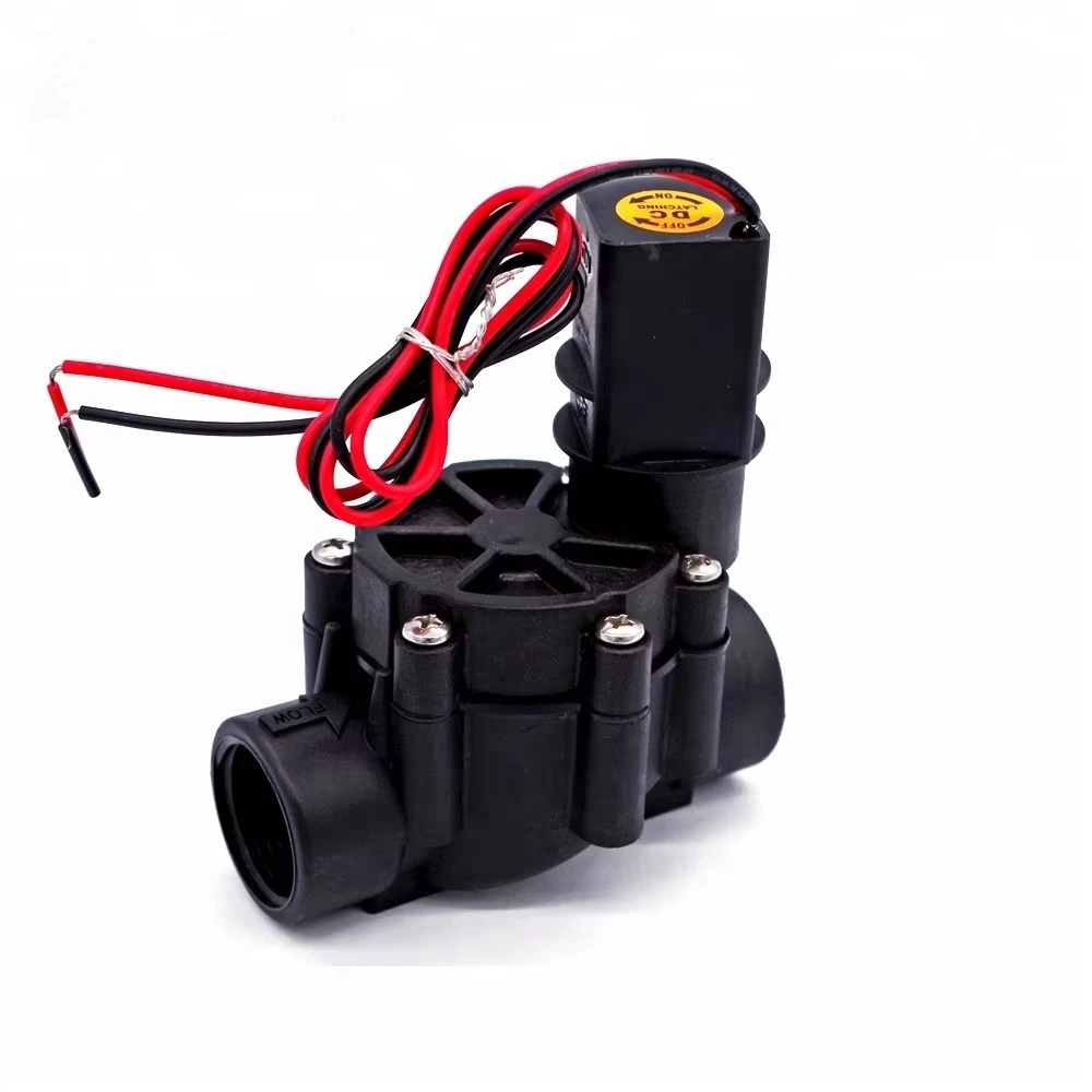 

1 Inch Plastic Irrigation AC220/AC24/DC24/DC12V Water Control Valves DC Latching
