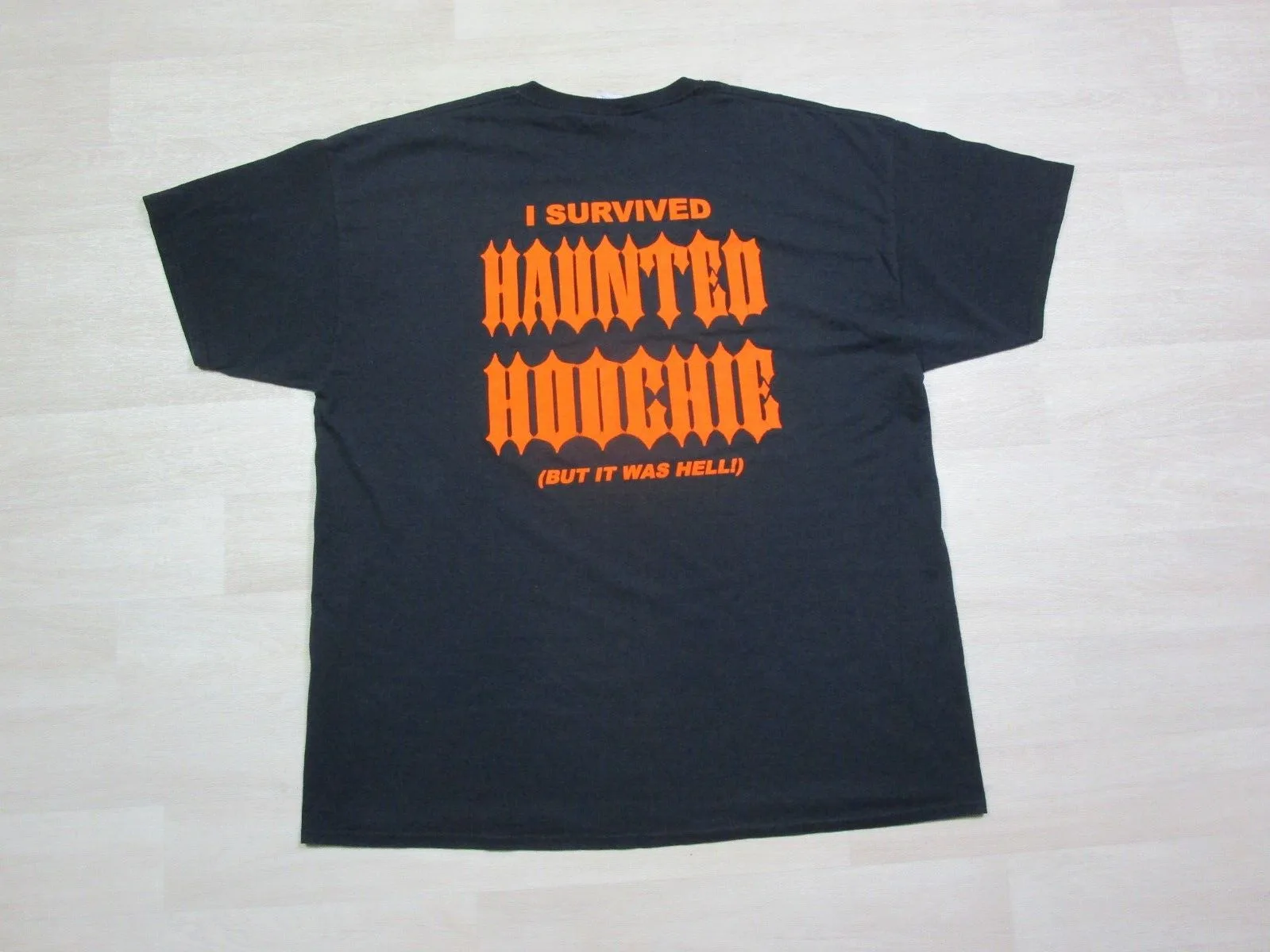 Haunted Hoochie C-Bus Ohio T-Shirt Mens (XXL) I Survived but it was Hell Horror