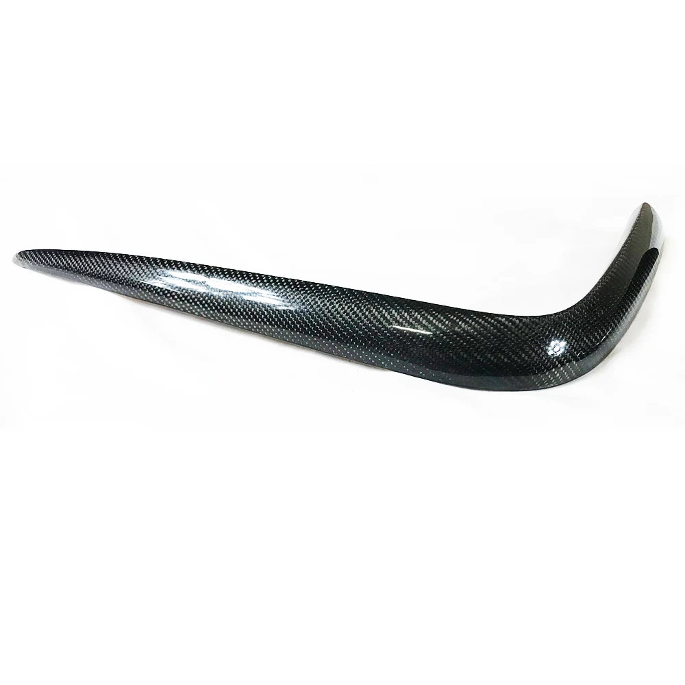 Carbon Fiber Front Bumper Side Upper Trim for BMW F10 F11 520 523 528 535 550 M Sports Bumper 2010-2016