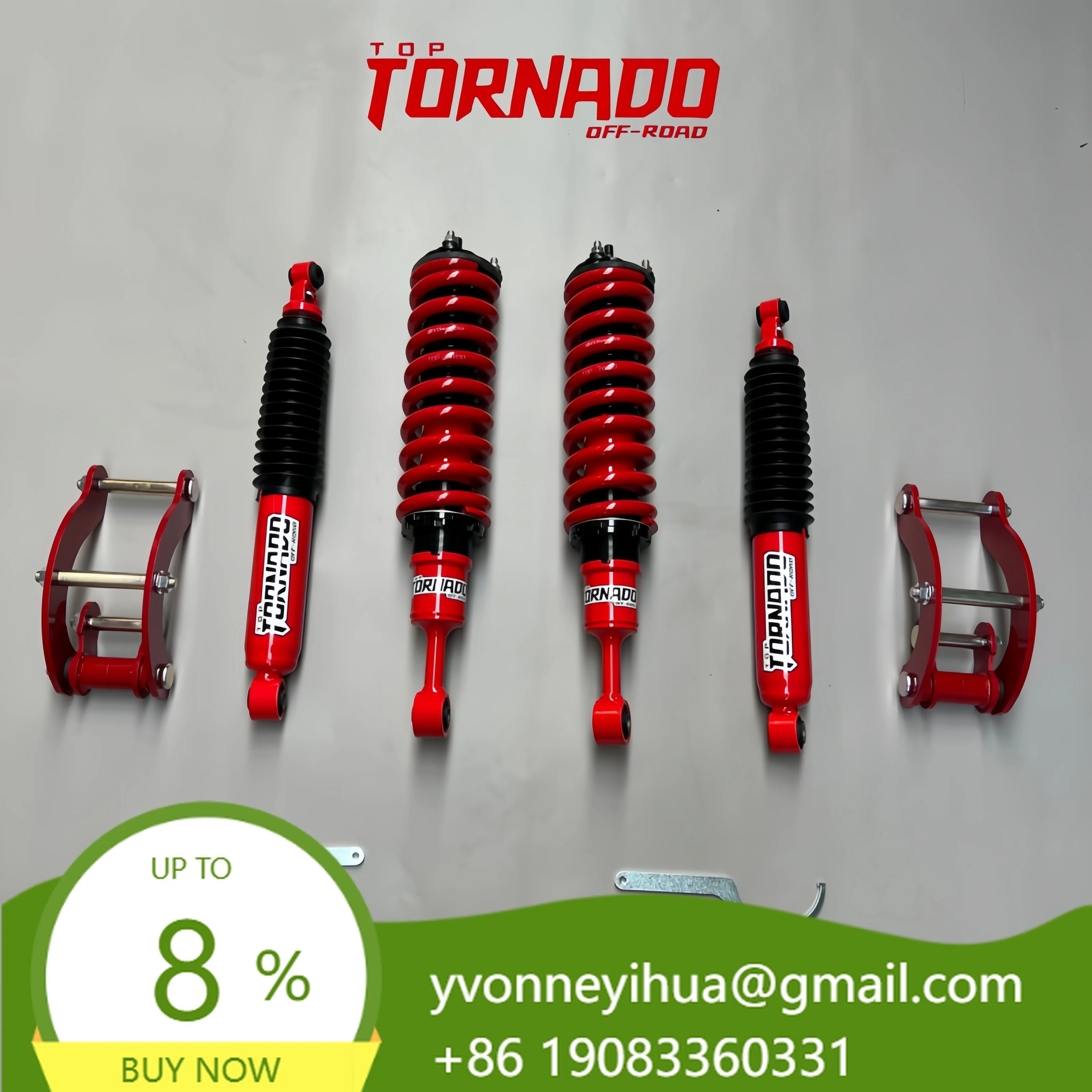 2-inch Heavy-duty Off-road Suspension Lift Kit PRO FOR Changan Hunter, Large Barrel Shock Absorber Off-road Suspension Lift Kit.