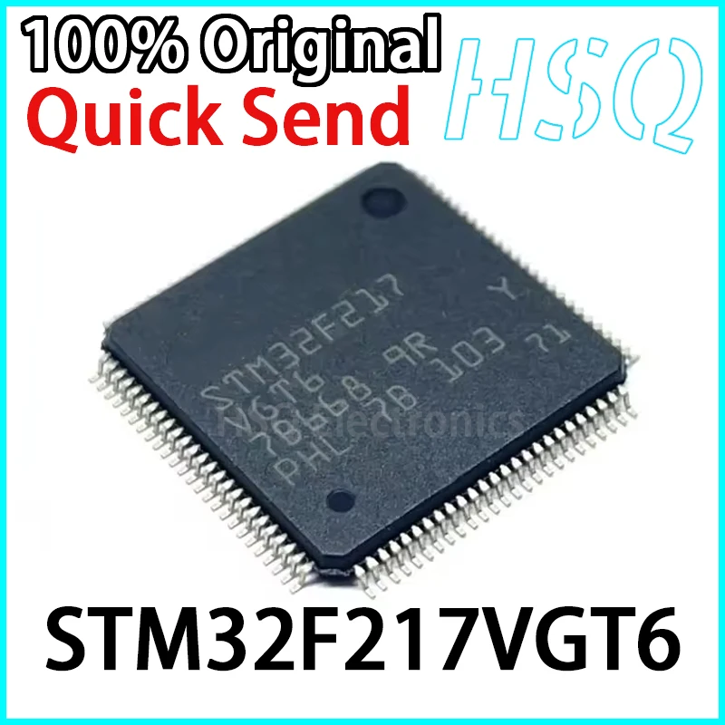 

1PCS New Original STM32F217VGT6 STM32F217 LQFP100 Microcontroller Chip in Stock