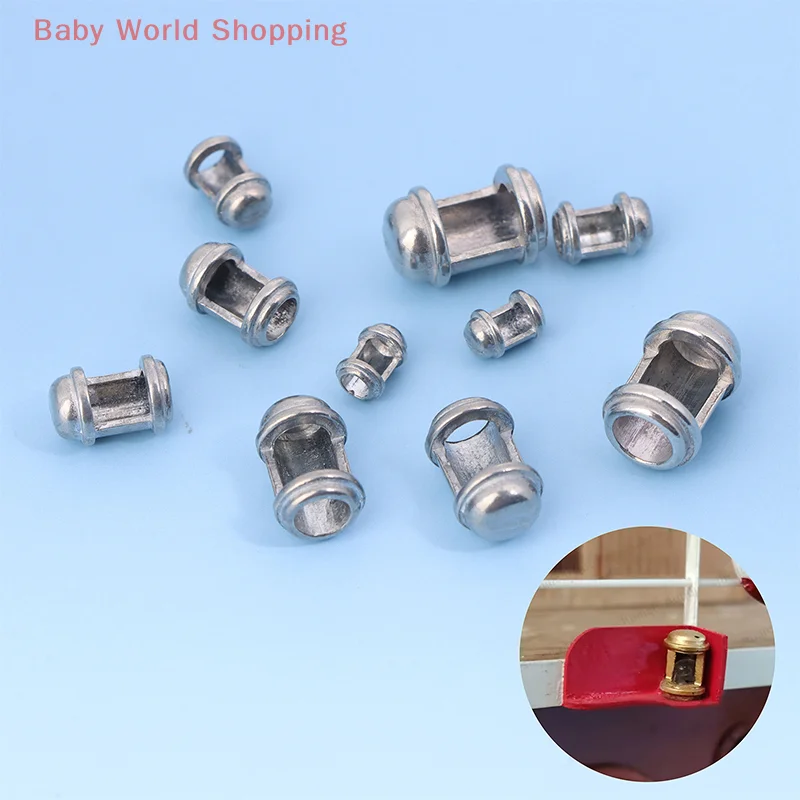 

2Pcs Miniature Model Ship LED Lamp Cup Simulation Alloy Bulb Cover Light Holder Parts For Decoration DIY Hobby