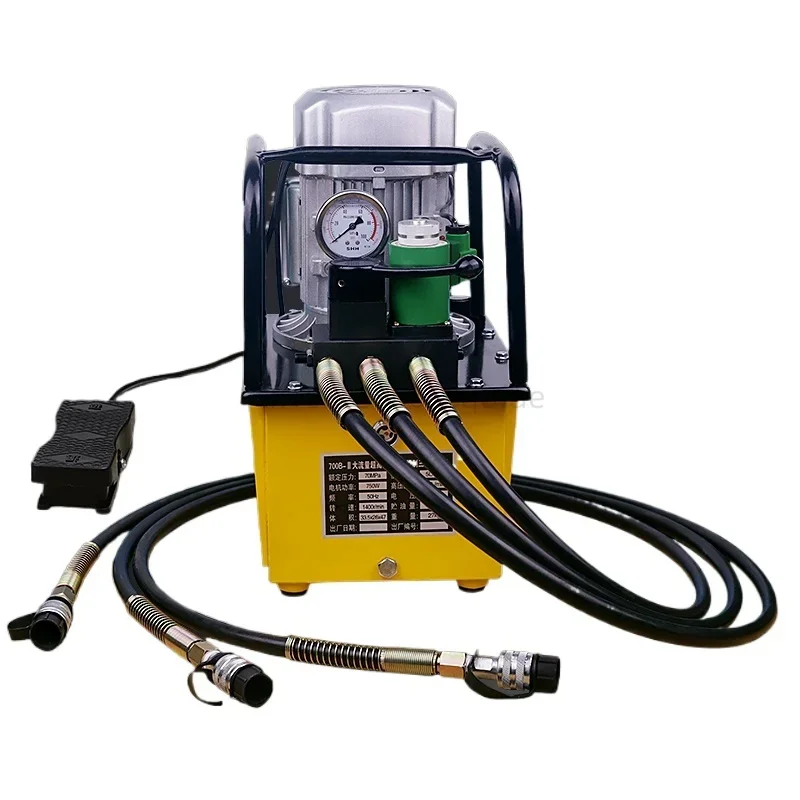 

Ultra-High Pressure Three-Way Motor Pump with Solenoid Valve Control ZHH-700B-3 Special for Punching and Bending