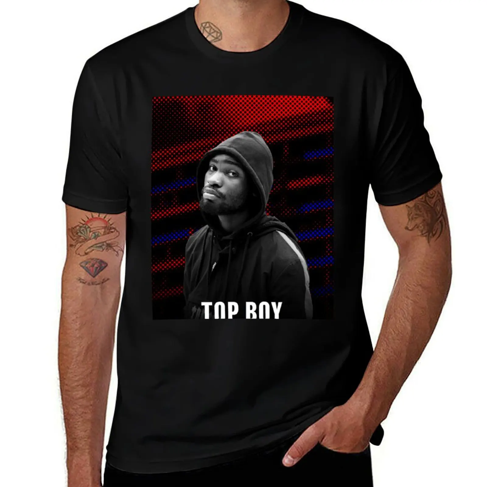 

SANTAN DAVE TOPBOY T-Shirt blanks graphic t shirt vintage basketball graphic tees outfits for men