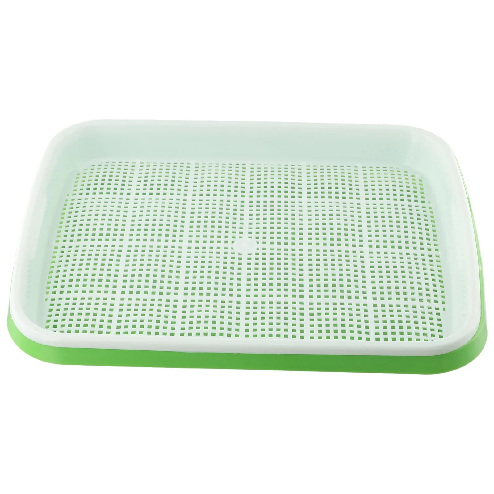 Microgreens Plate  Water Planting  / Germinate Tray For Sprouts Hydroponics System Germination Tray Nursery With Lid Kits