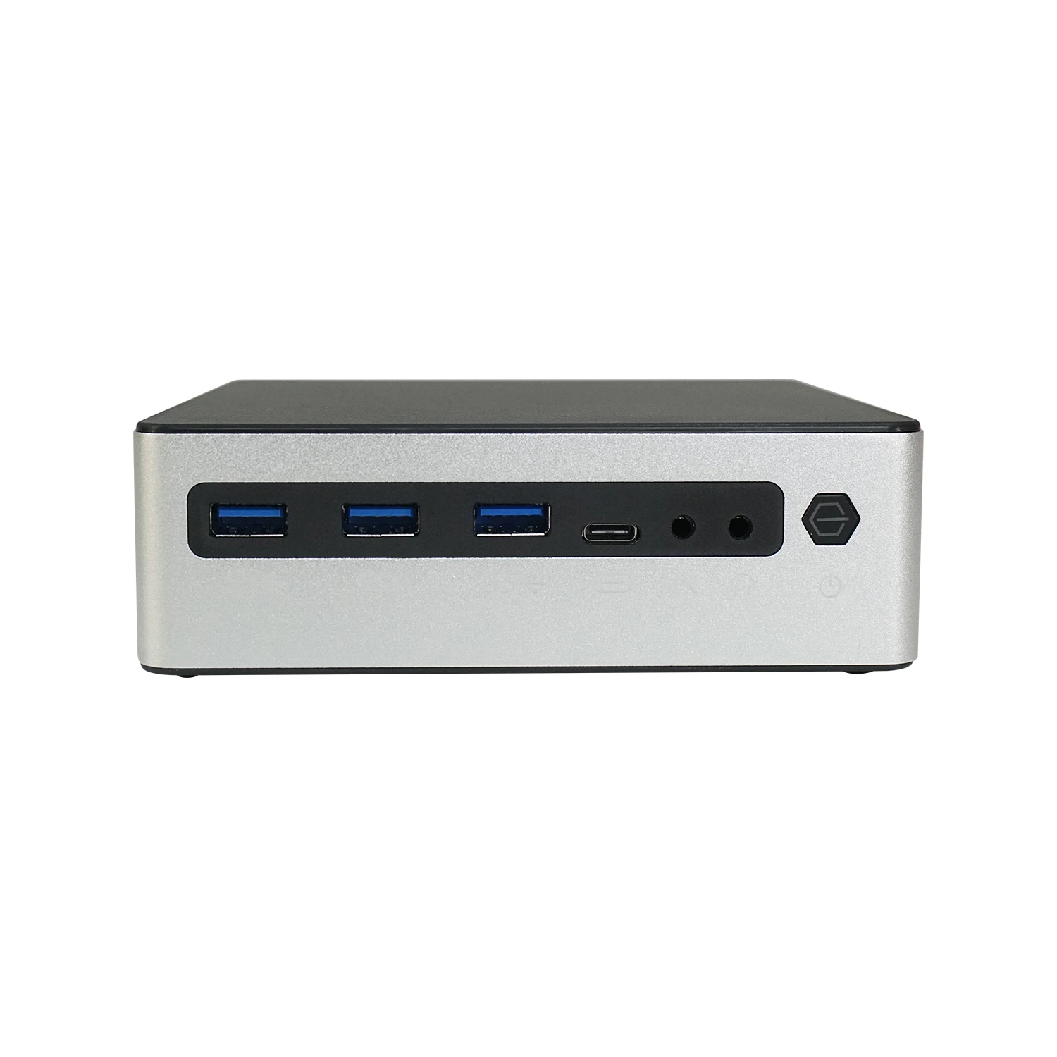 IKuaiOS Mini PC Desktop Office Gaming Computer 12th Generation Core i7 Processor with Silent Fan HDMI DP 4K Video Output