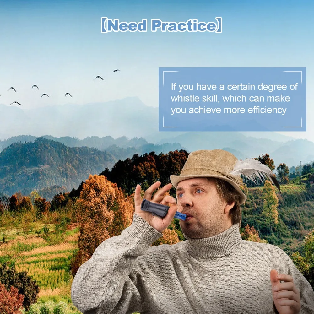 دائم PVC Duck Call خفيفة الوزن بصوت عال شرك المتصل الرخ المتصل الأنشطة في الهواء الطلق #1