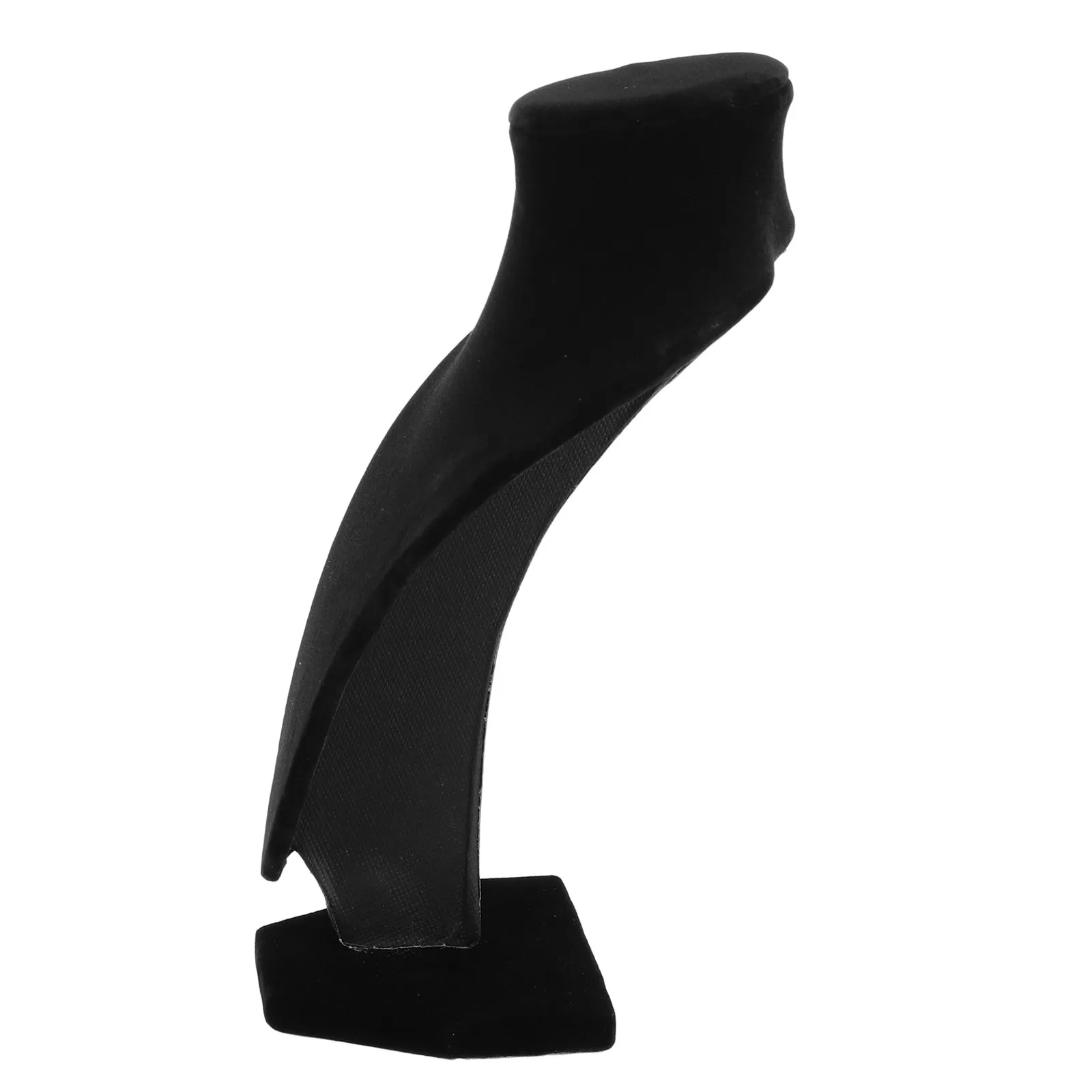 

Black Necklace Display Stand Jewelry Bust Adjustable Neck Mannequin Holder Retail Display Necklace Chain Pendant Showcase