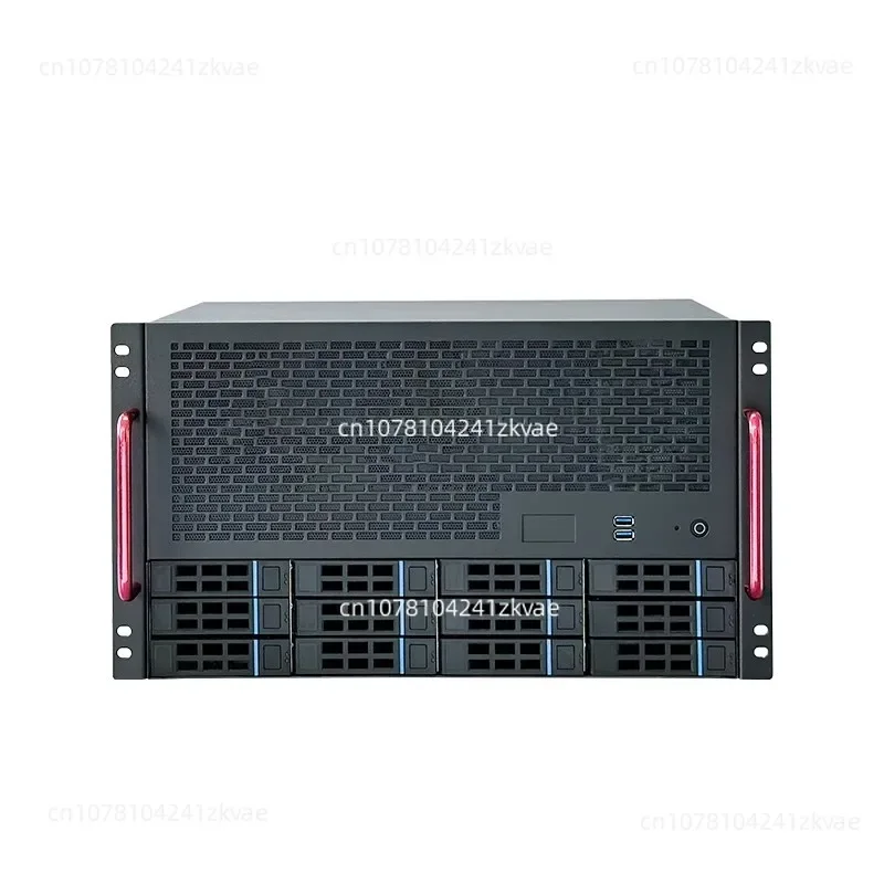 12 bay NAS chassis, ATX motherboard, ATX power supply, 8 full height slots, enterprise home Qunhui AIO server