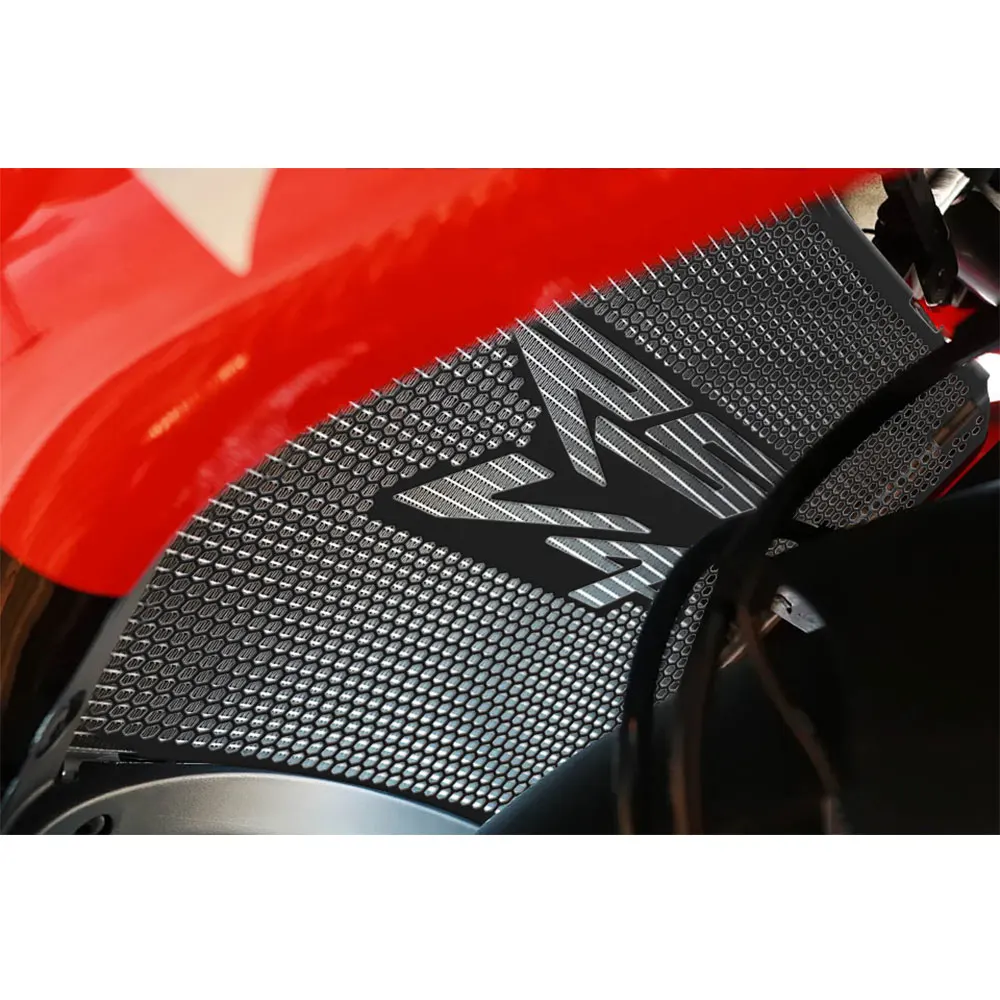 Motorcycle Radiator Guard Oil Cooler Guard Protector For Aprilia RSV4 1000 R RR ABS Factory 2009 2010 2011 2012 2013 2014-2020