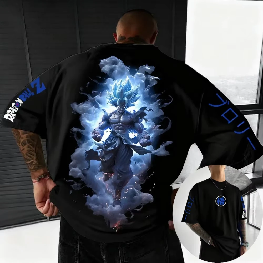 2026 Frühlingsfest Dragon Ball Herren T-Shirt Son Goku Sommer Anime T-Shirt Frühling und Herbst Jungen Kurzarm Personalisiertes Y2k