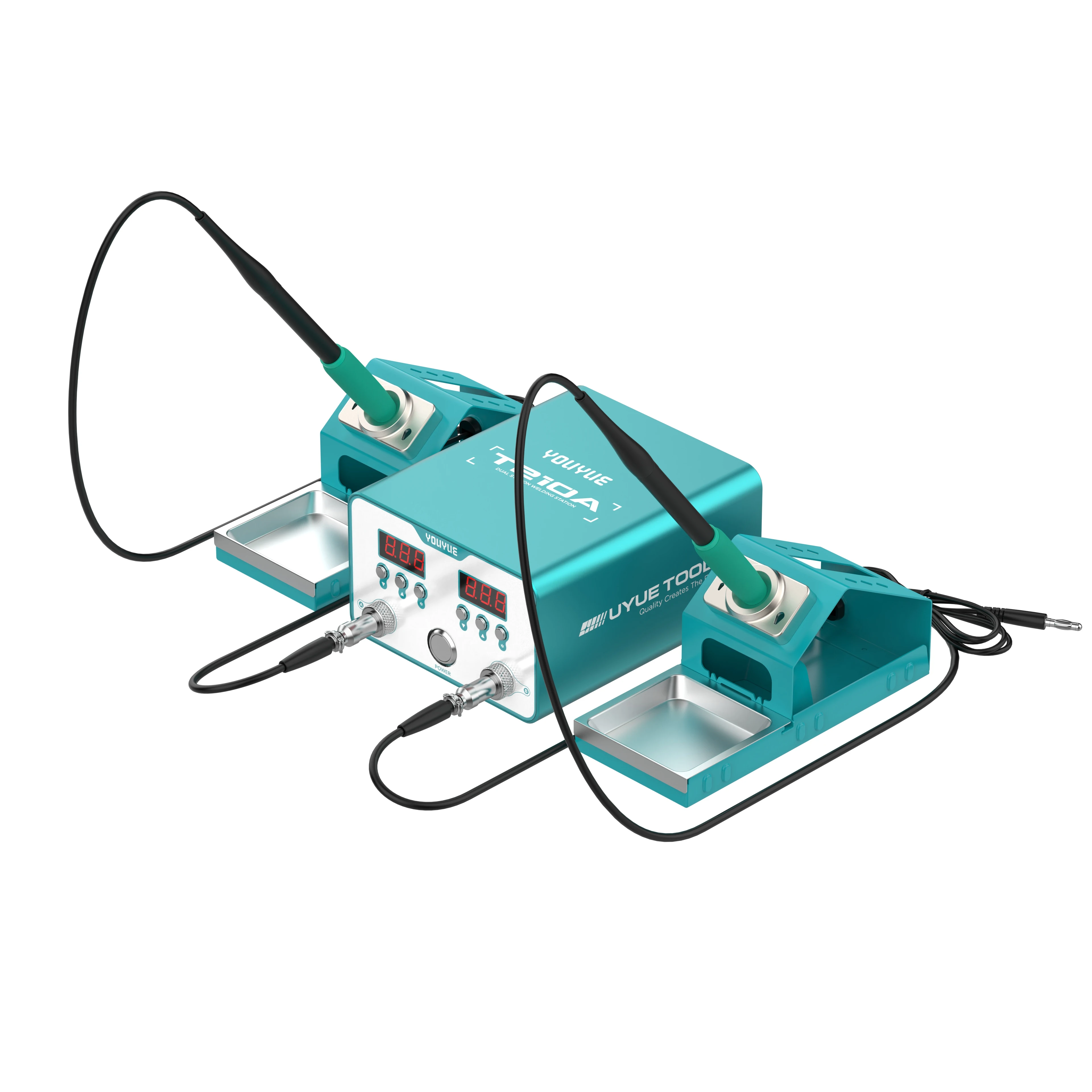 

UYUE T210A 2-in-1 Soldering Kit for BGA IC SMD 120W High Precision ±1°C with Aluminum Alloy Stand