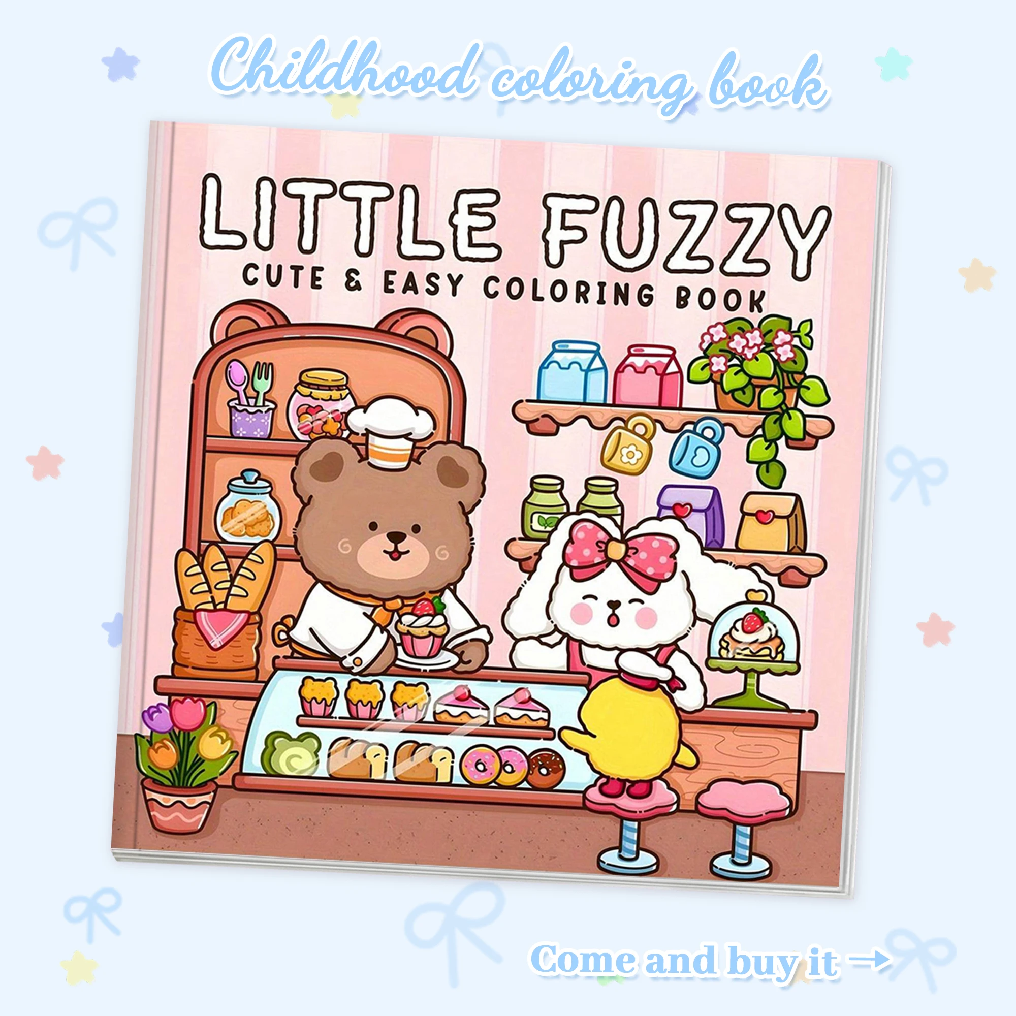 24 صفحة من كتاب التلوين ذو الطابع الحيواني "الإيام الاهتزازية"، مناسب لتخفيف الضغط والاسترخاء والمراهقين لتحفيز الإبداع وعشاق الرسم والهدايا الإبداعية وهدايا عيد الأطفال