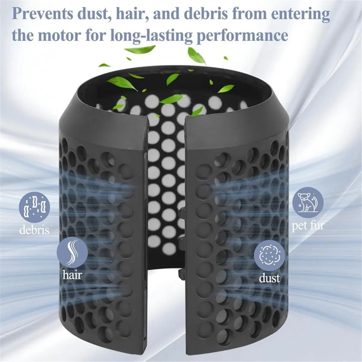 Filter Cage Cover Replacement for HS01/ Model Outer Filter Cover for Air Wrap Attachments Strainer
