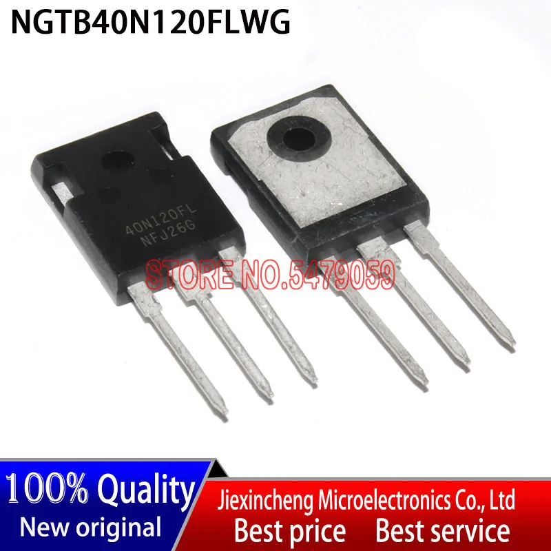 5 قطعة NGTB40N120FLWG NGTB40N120FL 40N120FL TO3P جديد الأصلي