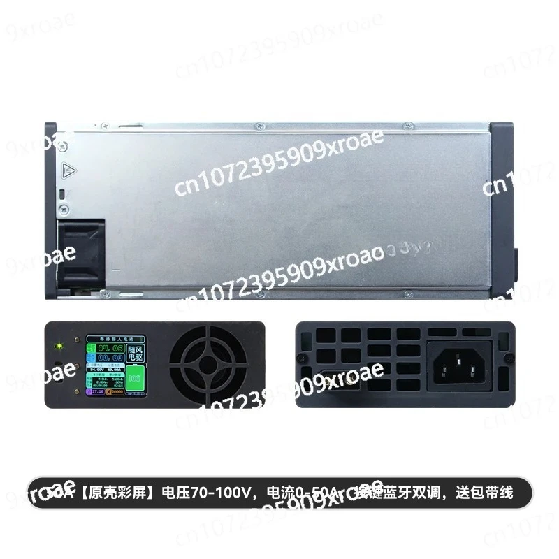 for 60V E-Bike Scooter 60A Big Cannon 4875 Electric Bike Li-ion Battery Charger 72V 3 Fans CNC Color Screen Bluetooth