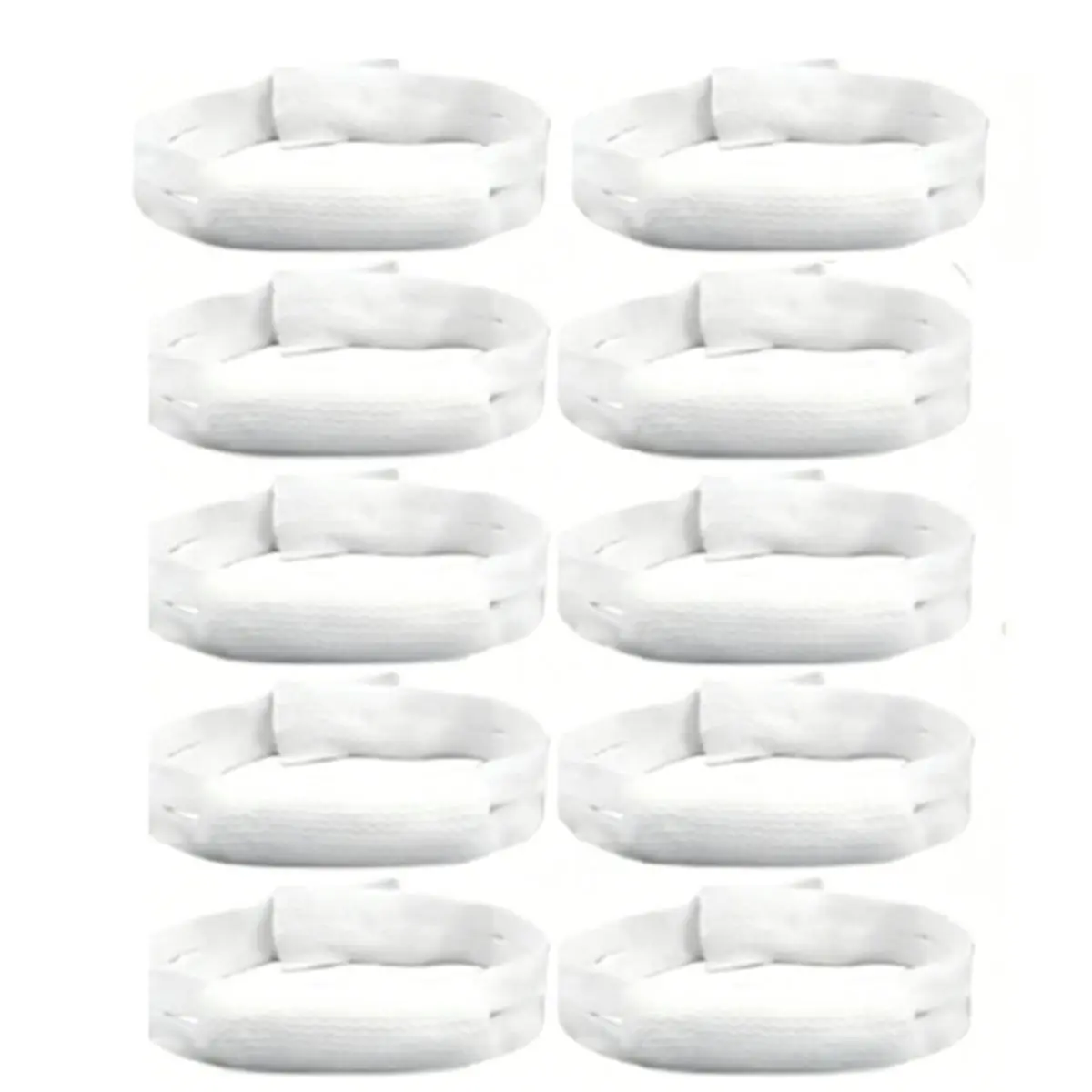 10pcs External Nasal Bandage Stretchable Nose Surgery Elastic Bandage with Mesh Lugs Nose Elastic Bandage Accessories