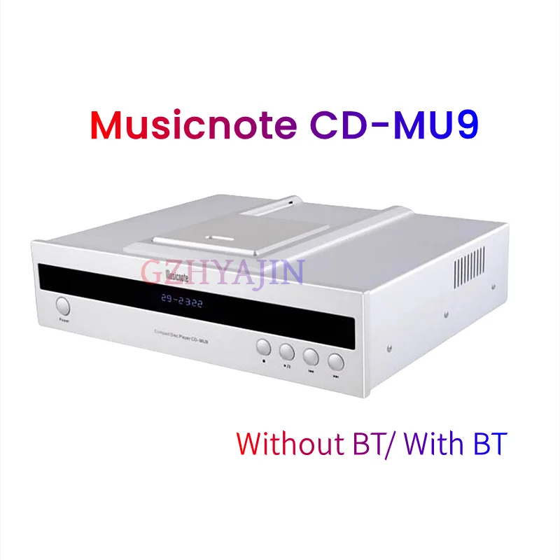 

Musicnote CD-MU9 professional tube CD player, high-fidelity player HD Bluetooth DAC input, Frequency response 20Hz-20KHZ